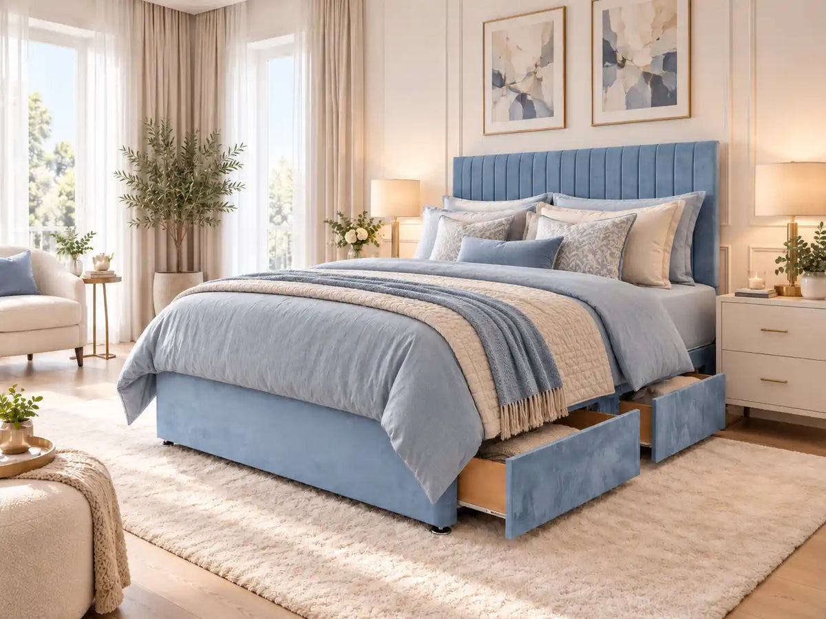 Emily Divan Bed + Princess Mattress