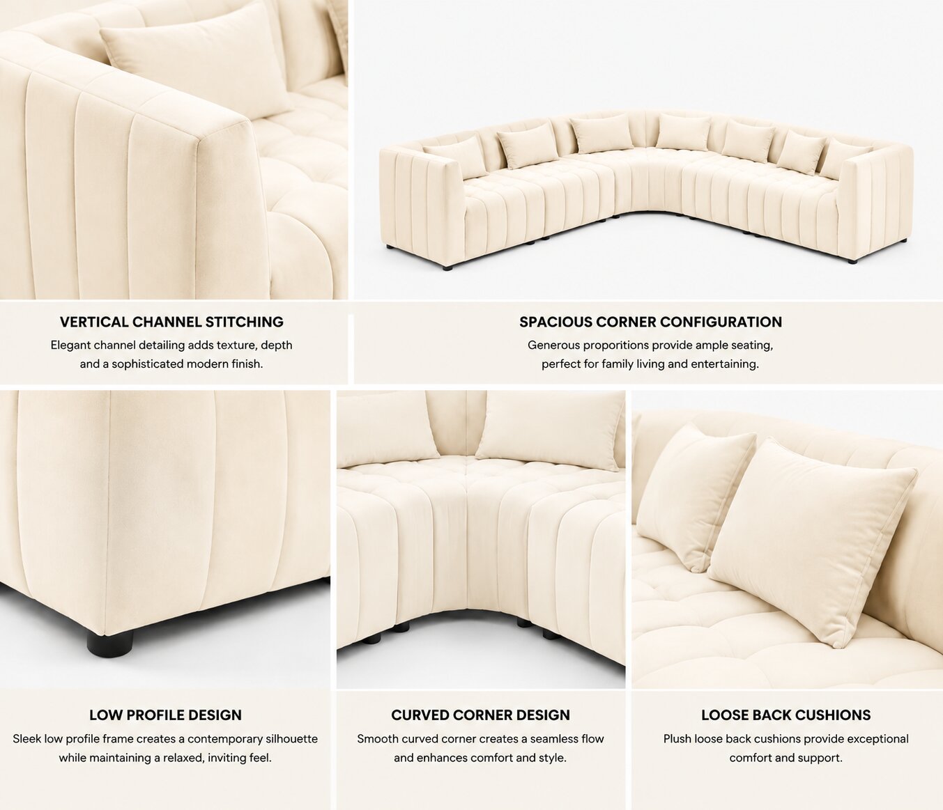 Essen Large Corner Sofa