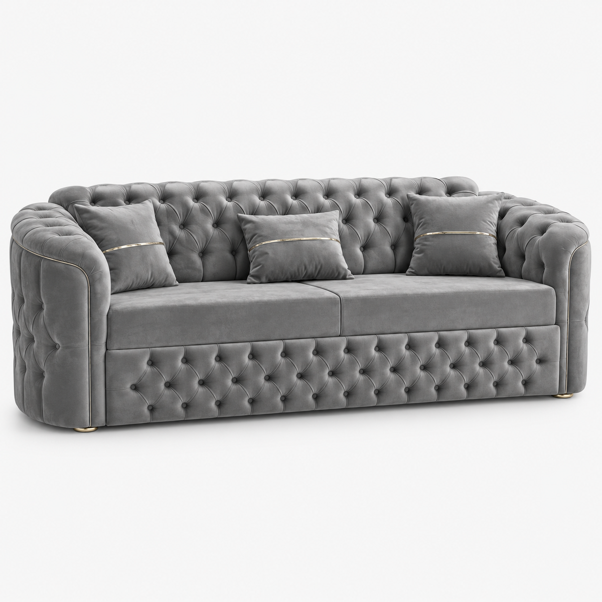 Harem Luxury Velvet Sofa Set – 3 Seater & 2 Seater