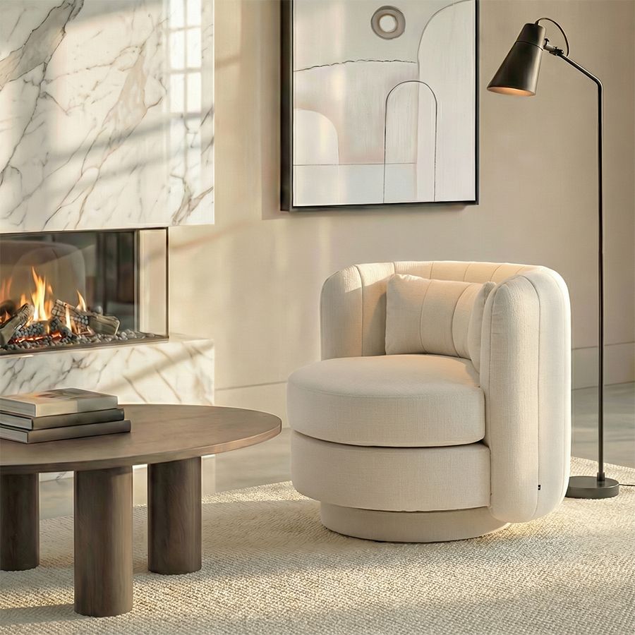 Calvin Swivel Armchair