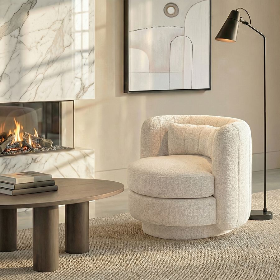 Calvin Swivel Armchair