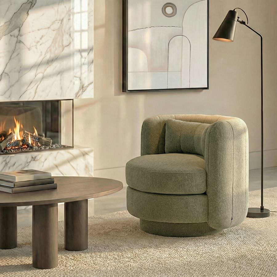 Calvin Swivel Armchair