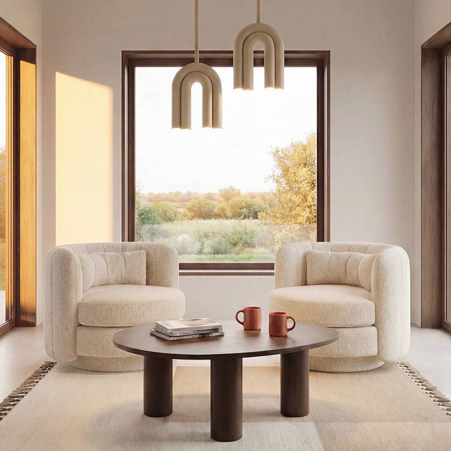 Calvin Swivel Armchair