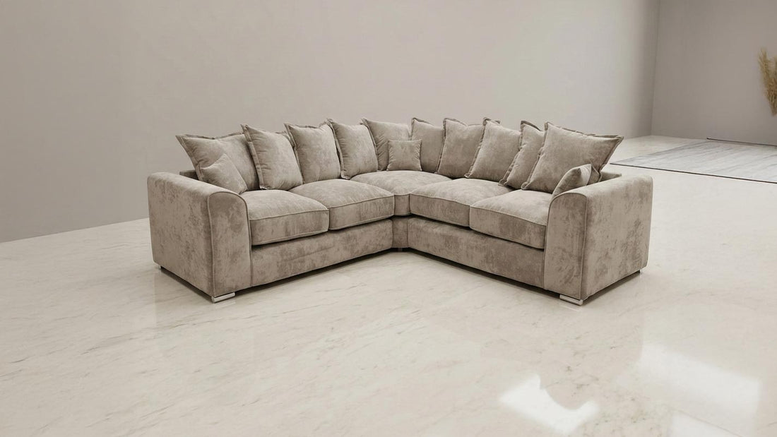 Ivory Haven Scatterback Corner Sofa