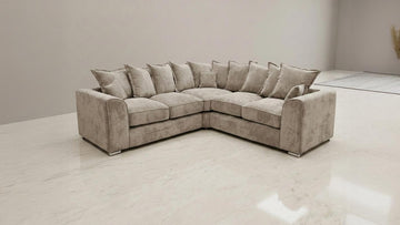 Ivory Haven Scatterback Corner Sofa