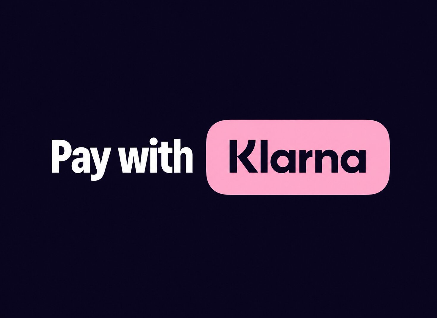 Klarna flexible payment option available at Brooklands Home Decor
