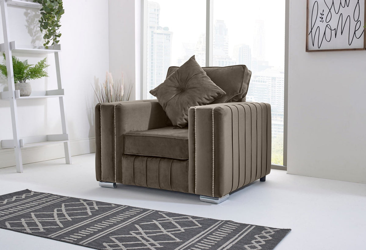 Layla Corner Fullback - 2C2 + Extra Cushions - mole