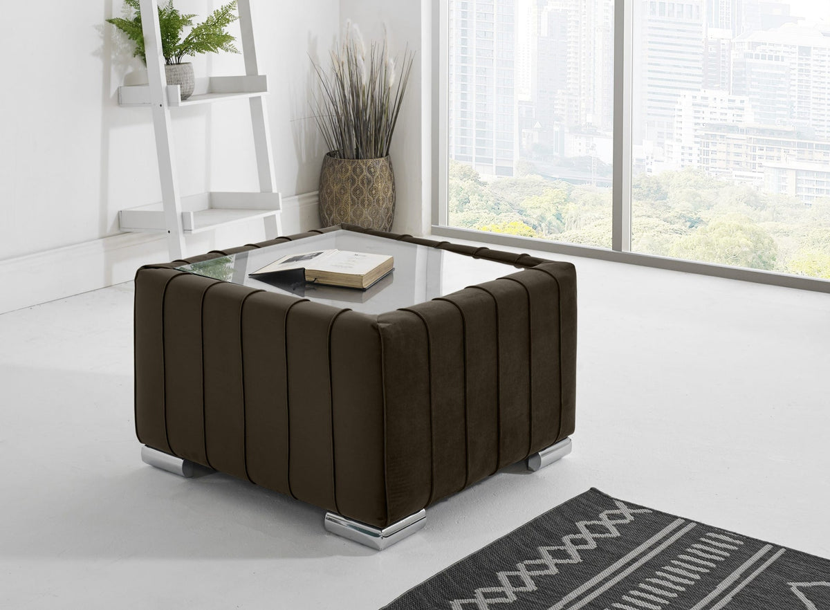 Layla Corner Fullback - 2C2 + Extra Cushions - bourneville