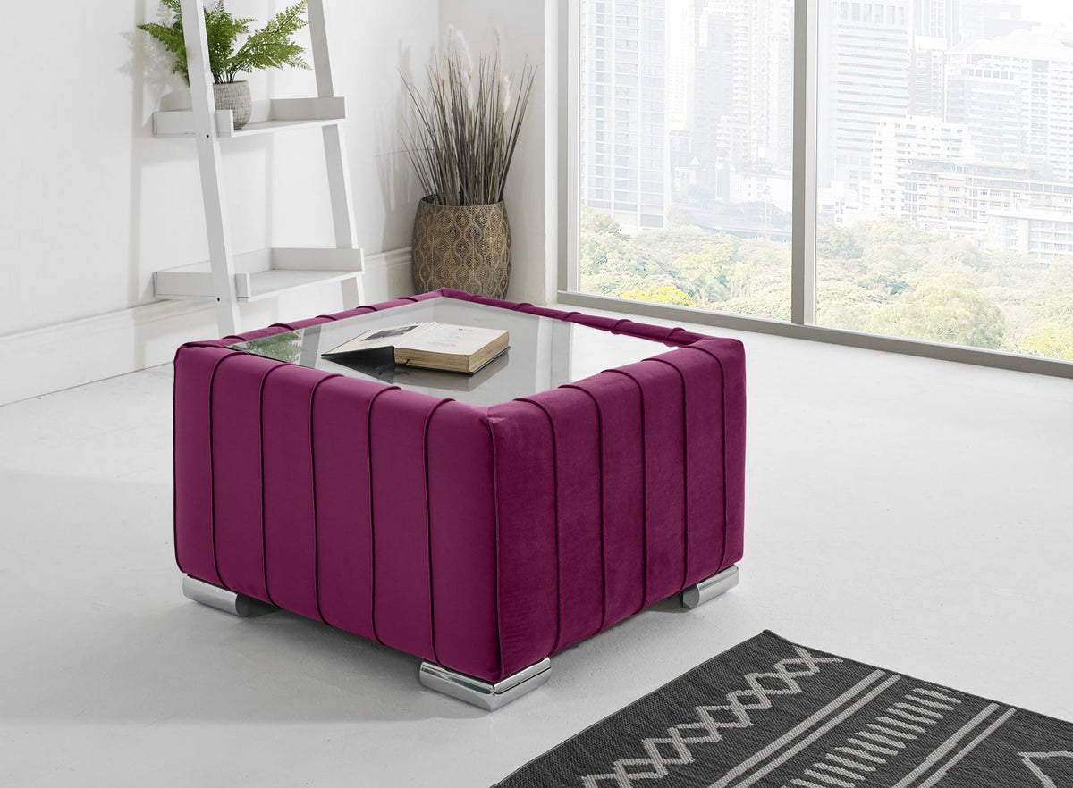 Layla Corner Fullback - 2C2 + Extra Cushions - cerise
