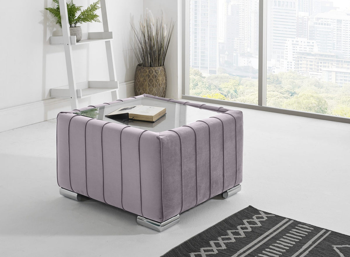 Layla Corner Fullback - 2C2 + Extra Cushions - lilac