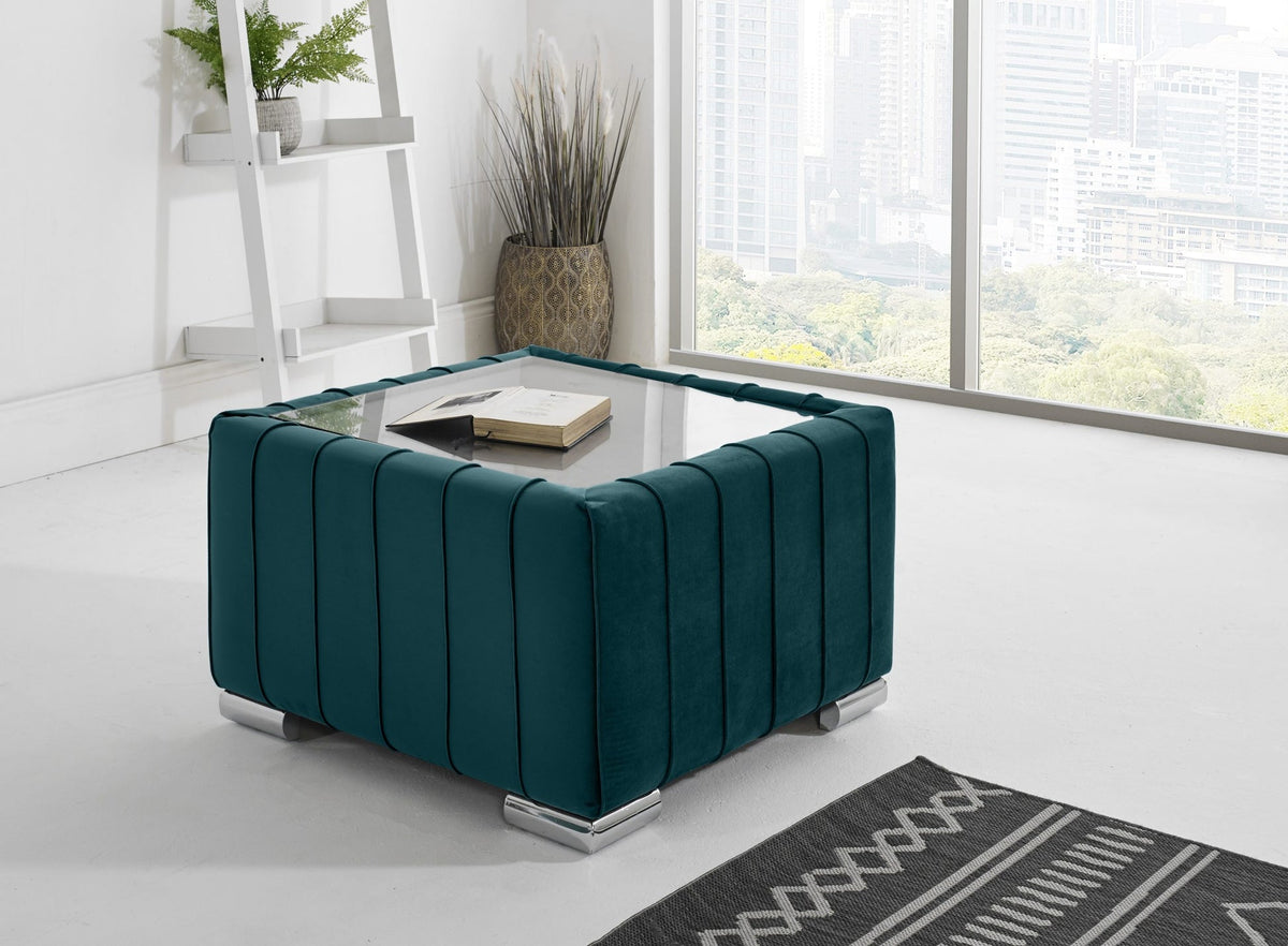 Layla Corner Fullback - 2C2 + Extra Cushions - new teal