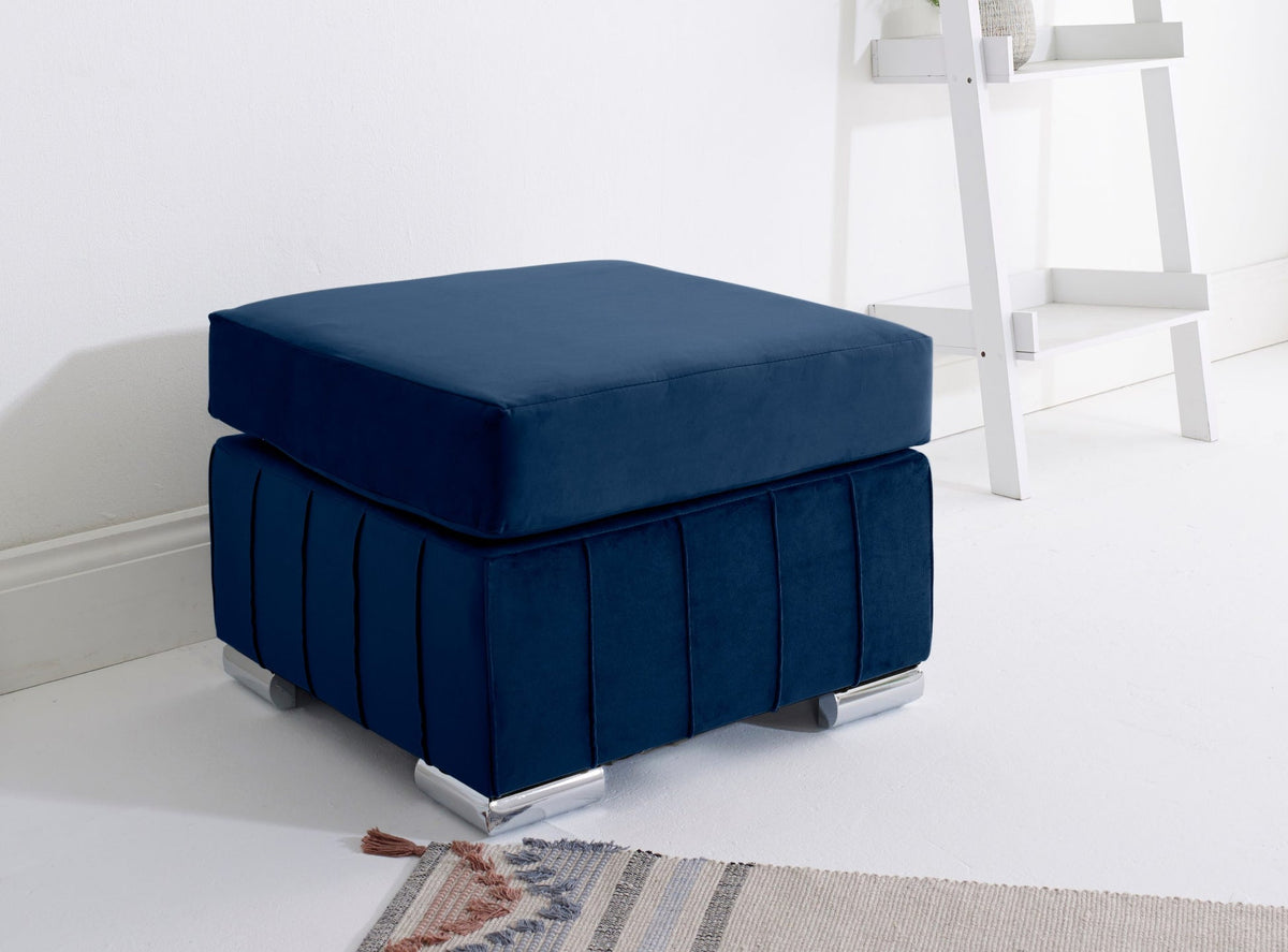 Layla Corner Fullback - 2C2 + Extra Cushions - marine