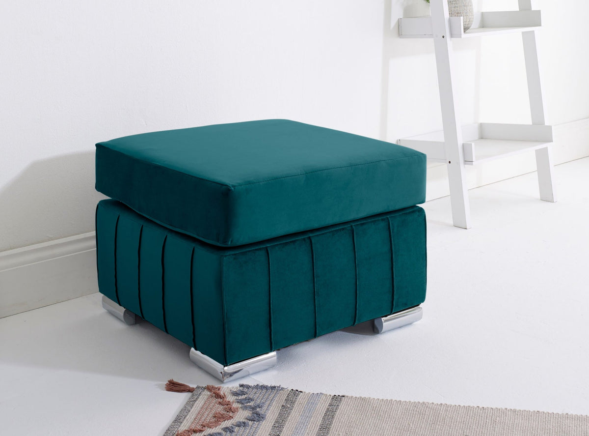 Layla Corner Fullback - 2C2 + Extra Cushions - new teal