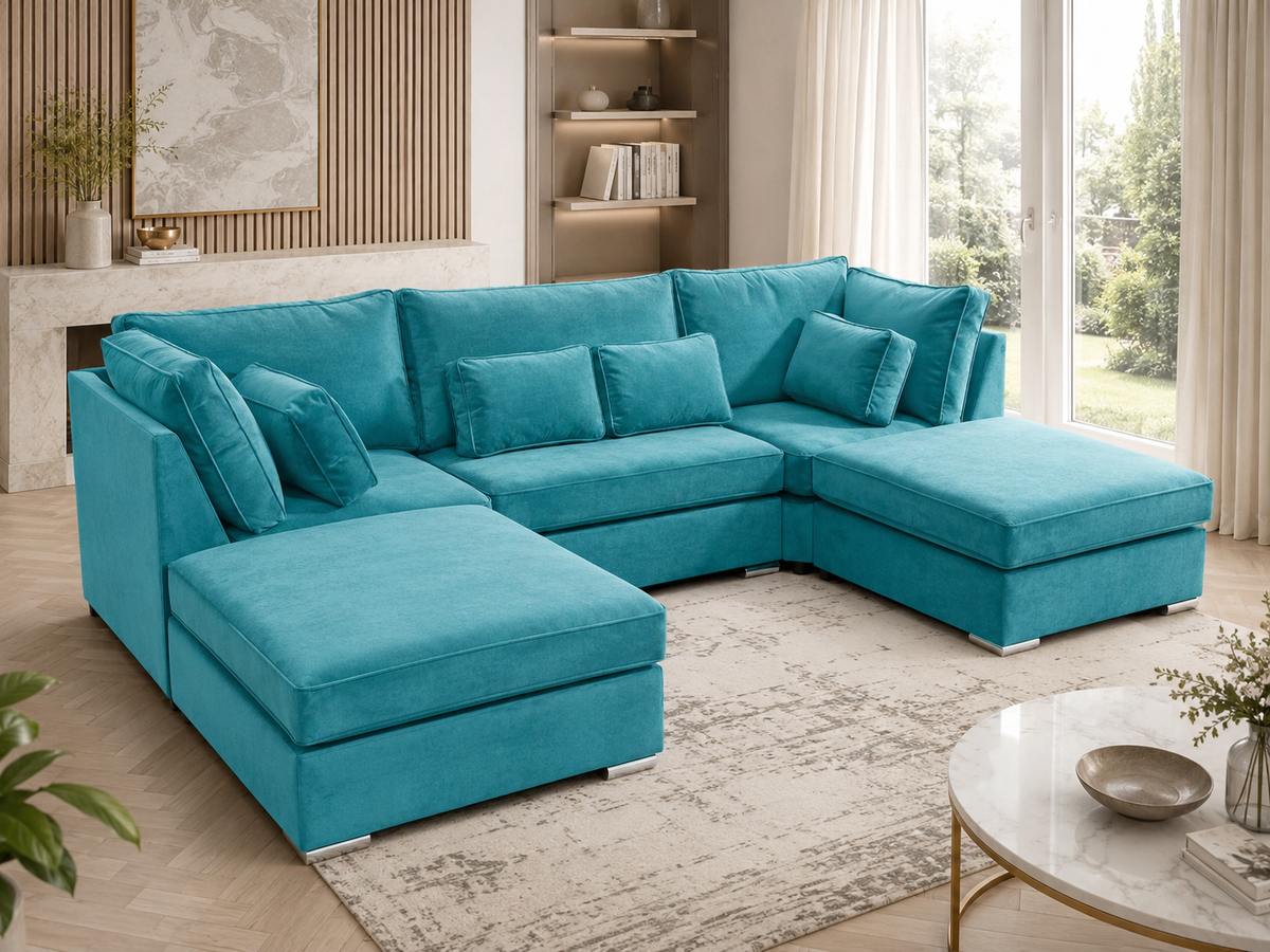 Lux U Shape Fullback + Extra Cushions