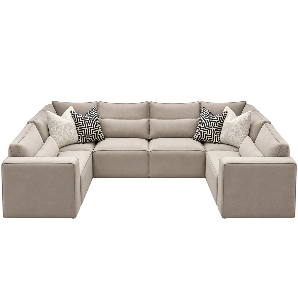 Mayfair U-Shape Sofa Close End