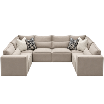 Mayfair U-Shape Sofa Close End