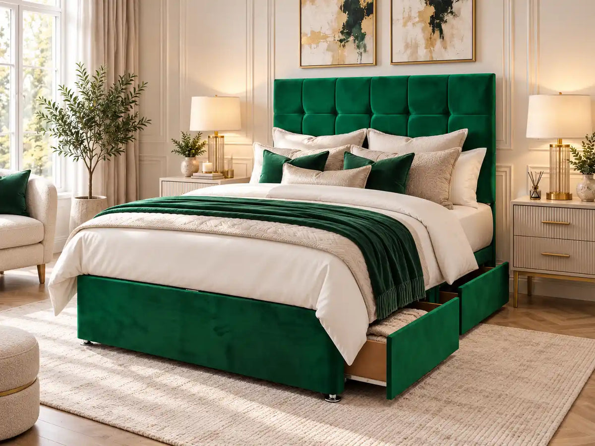 Munich Divan Bed + Princess Mattress