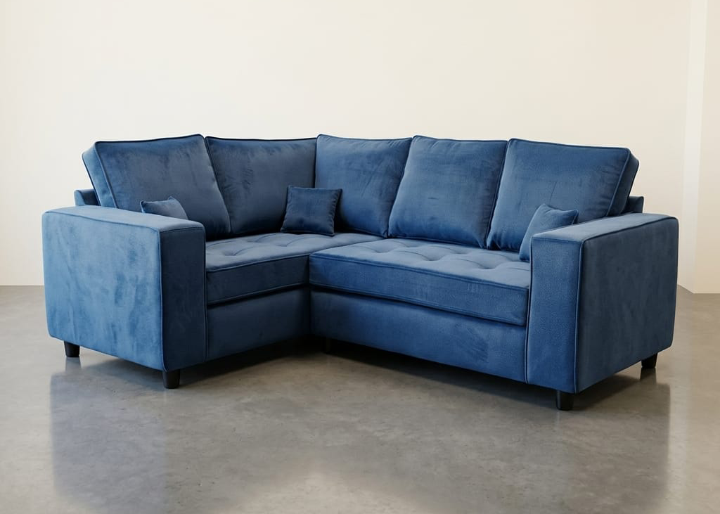 Orion Velvet Corner Sofa 1C2 - reference view 1