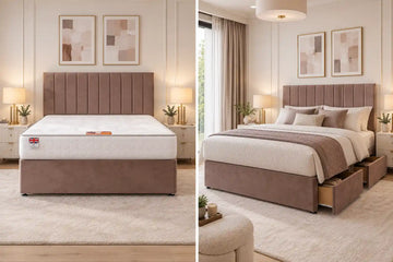 Paris Divan Bed + Princess Mattress