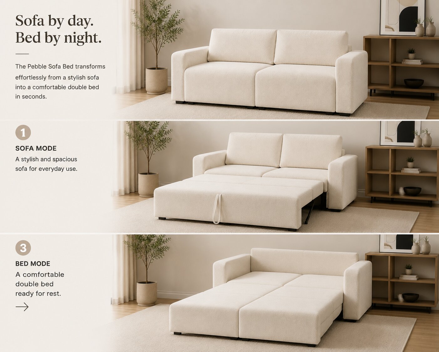Pebble Sofa Bed