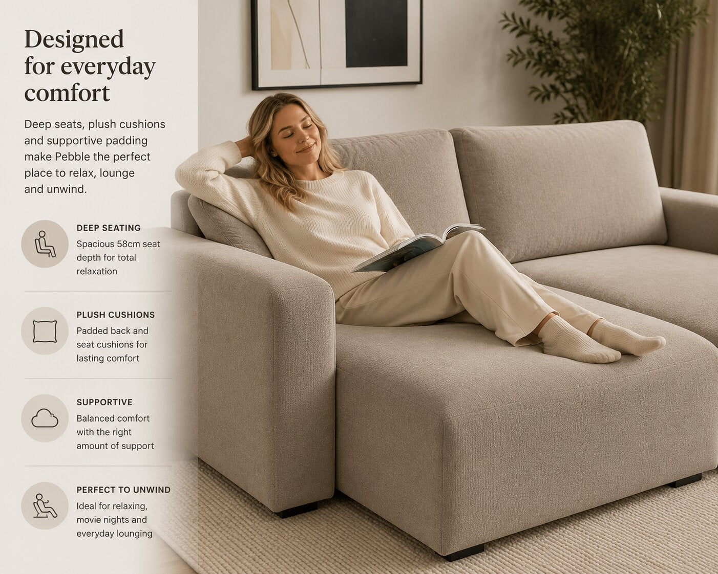 Pebble Sofa Bed