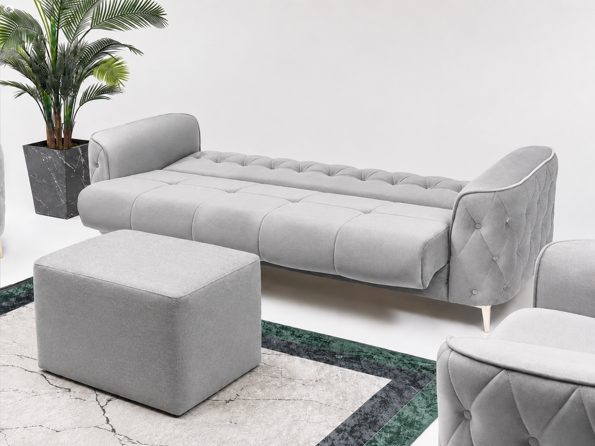 Petro Luxury Velvet Sofa Set – 3+2, 3 & 2 Seater