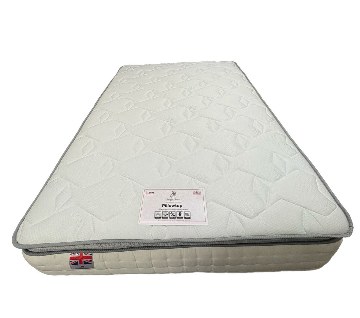 Pillowtop-Non Turn Mattress detail - Brooklands Home Decor