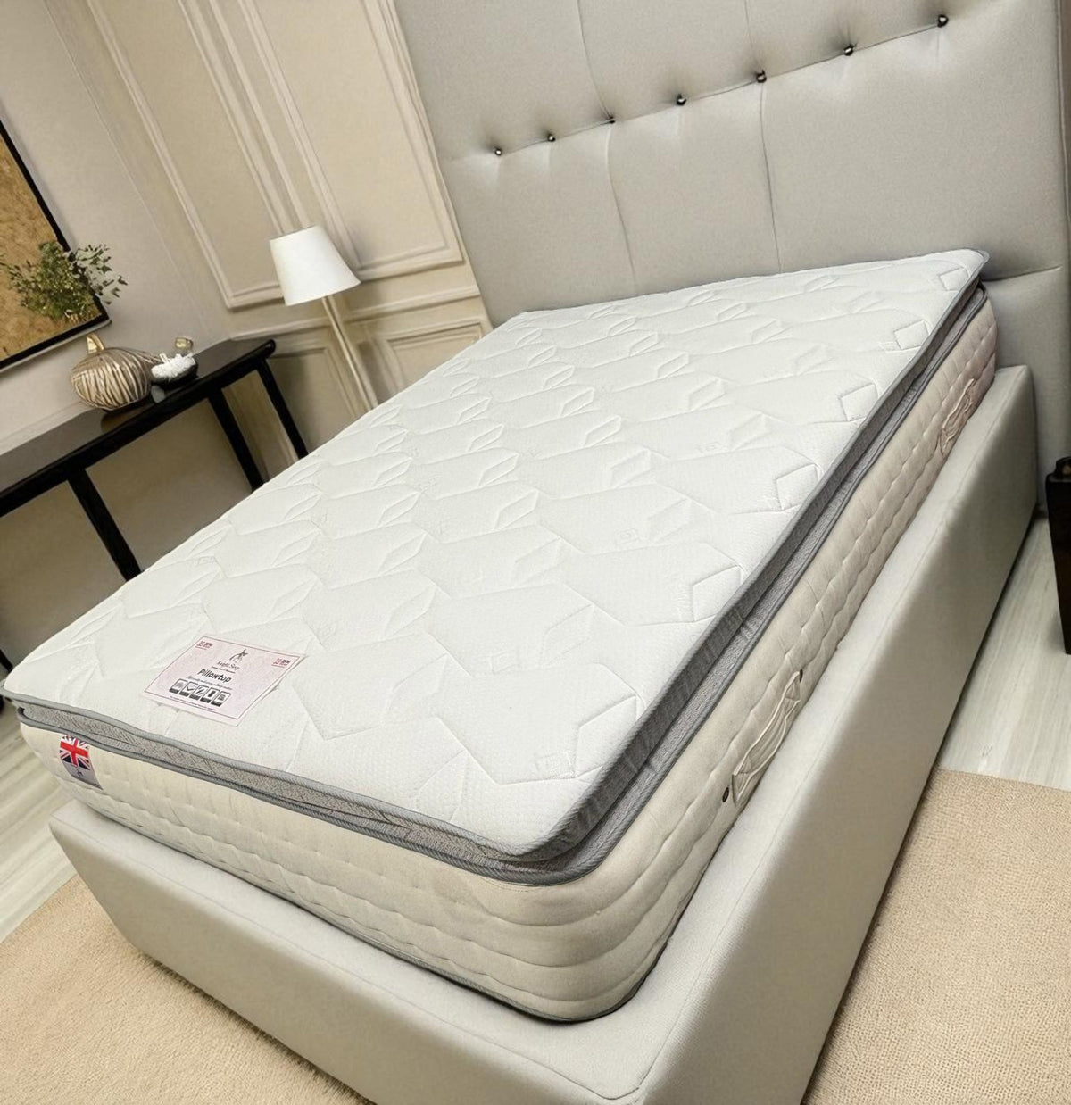 Pillowtop-Non Turn Mattress profile - Brooklands Home Decor