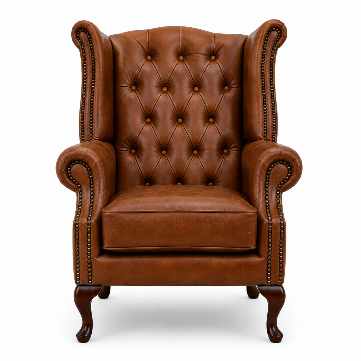 Queen Anne Chesterfield Chair