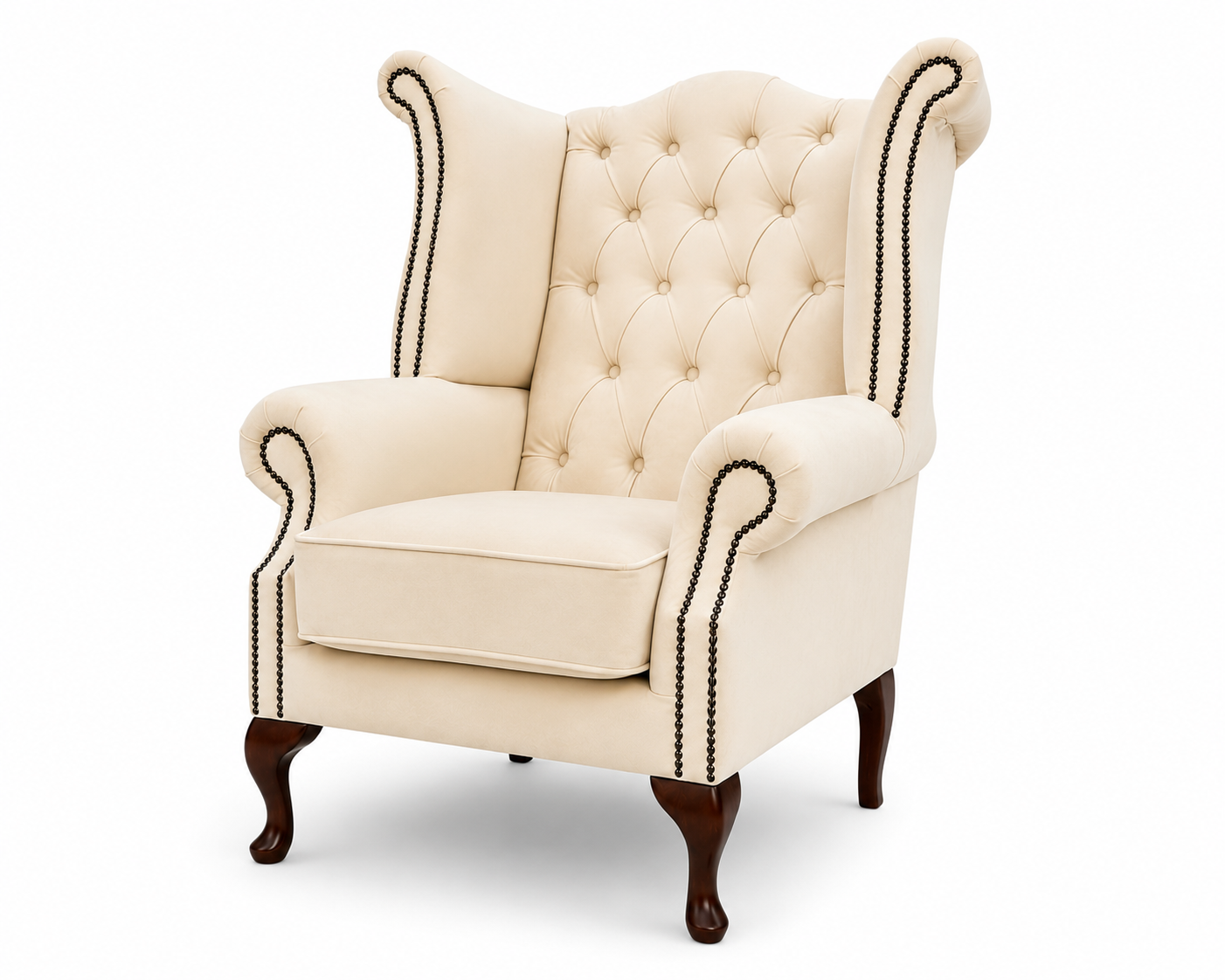 Queen Anne Chesterfield Chair