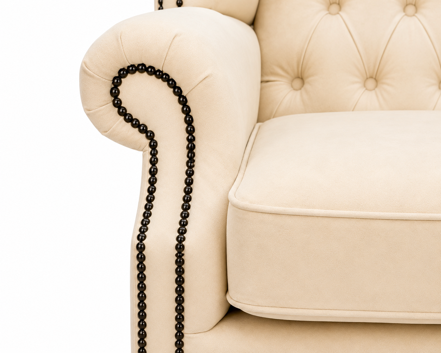 Queen Anne Chesterfield Chair