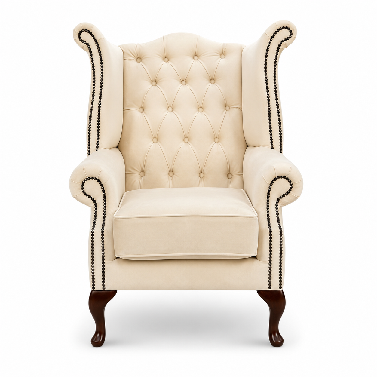 Queen Anne Chesterfield Chair