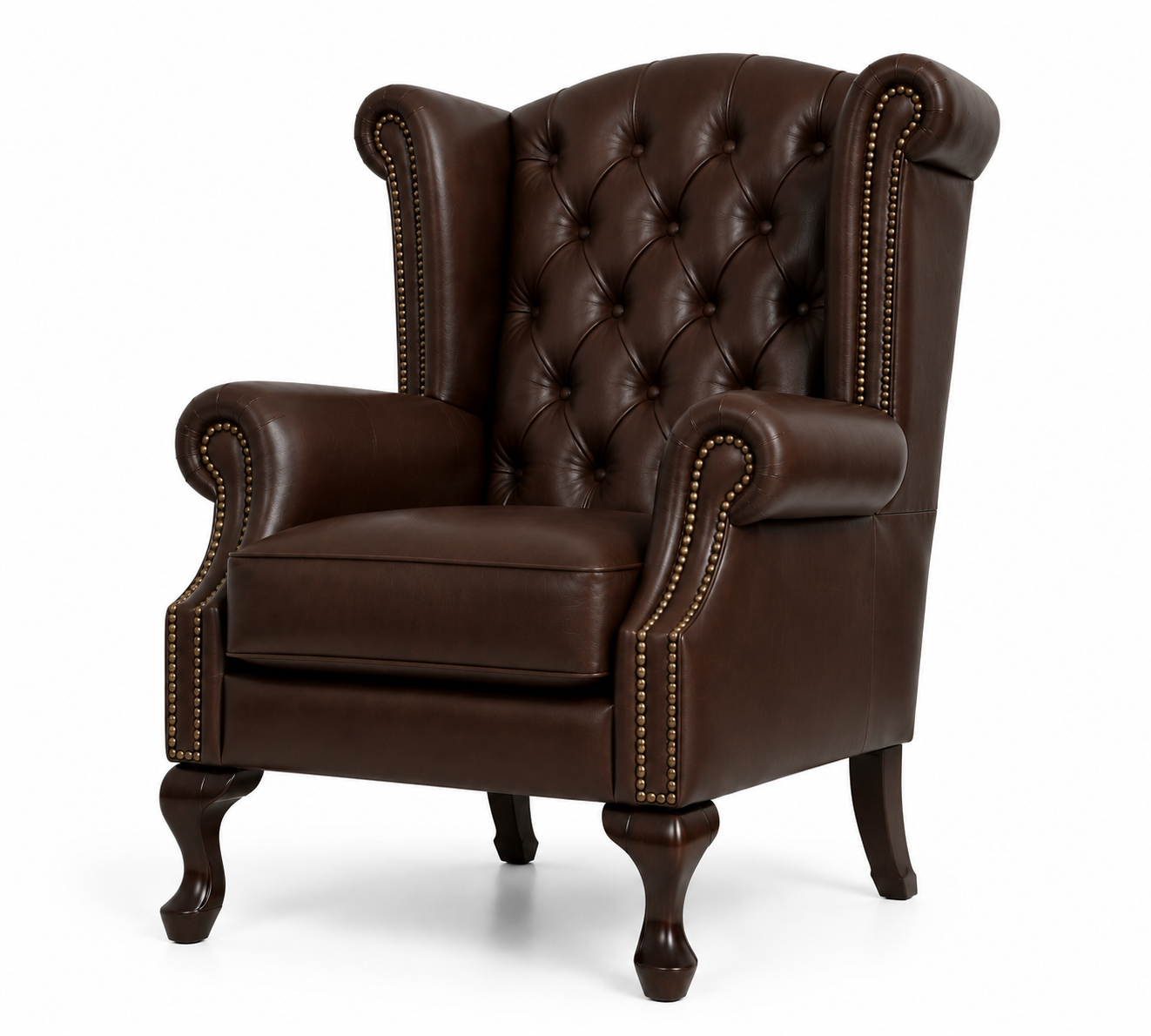 Queen Anne Chesterfield Chair