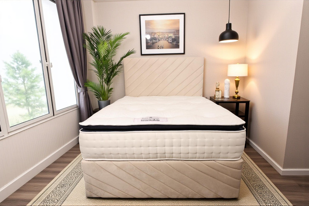 Royal PillowTop Non Turn Mattress profile - Brooklands Home Decor