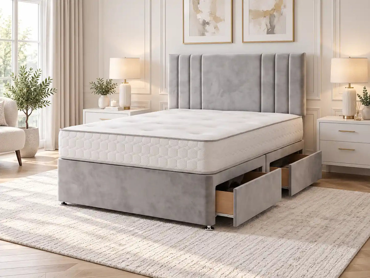 Sarah Divan Bed + Princess Mattress