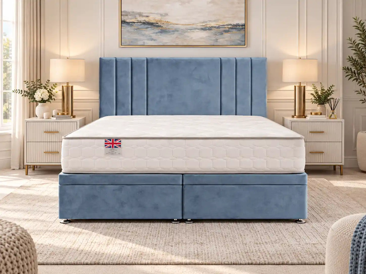Sarah Ottoman Storage Bed + Princess Mattress