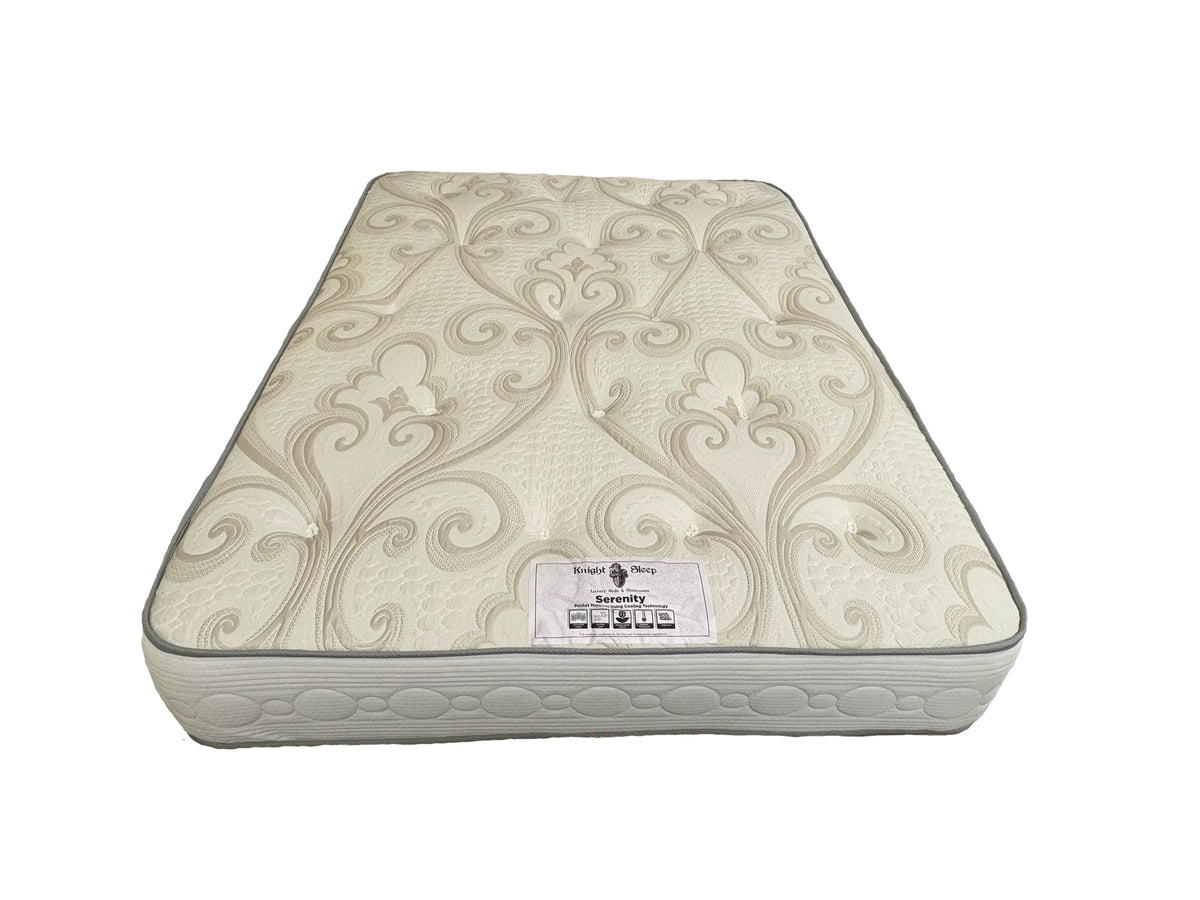 Serenity-Non Turn Mattress side detail - Brooklands Home Decor