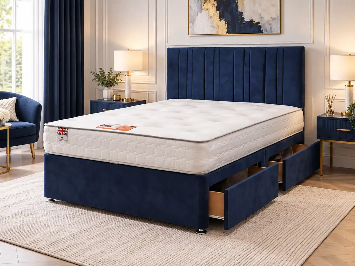 Sky Divan Bed + Princess Mattress