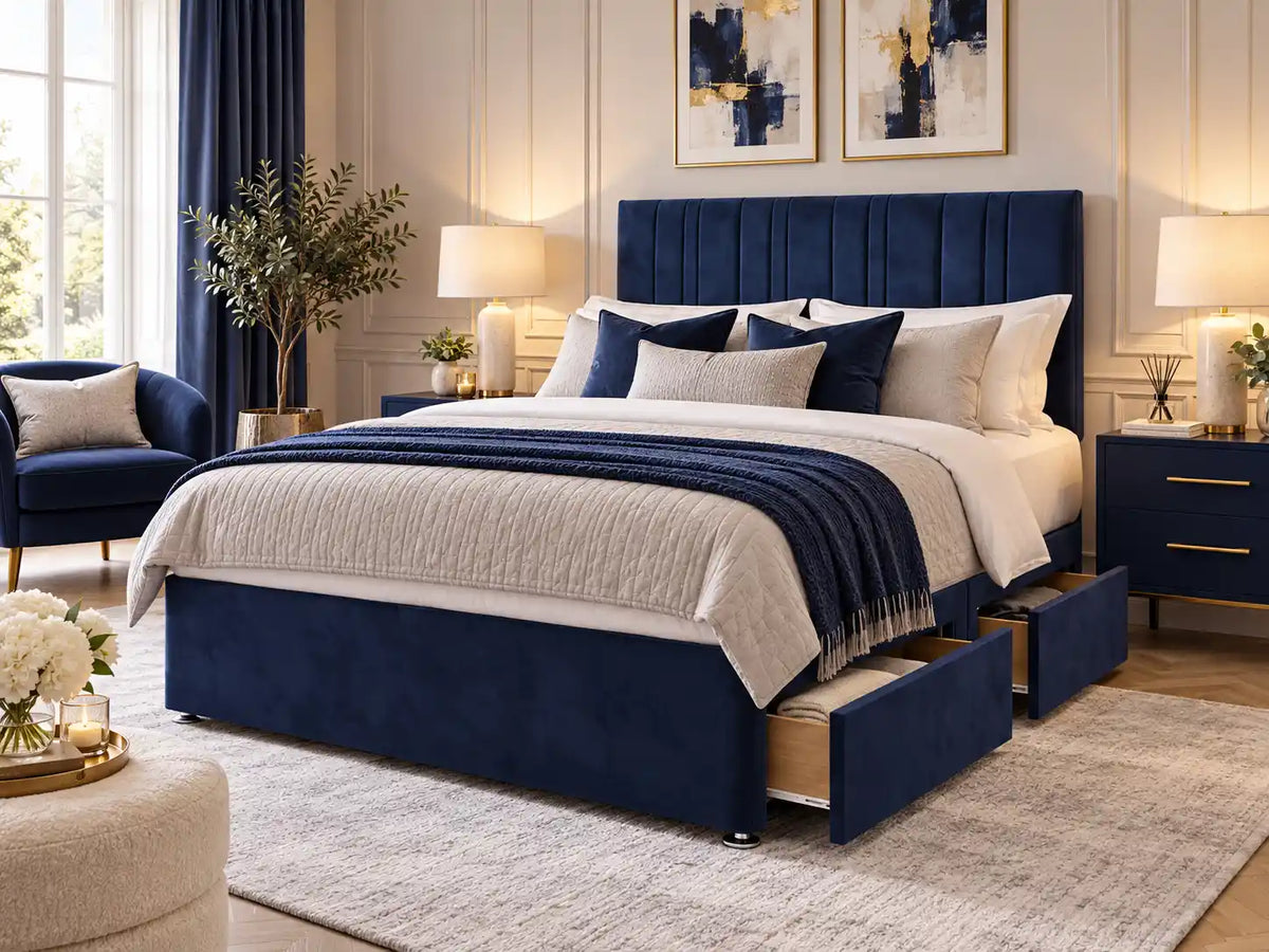 Sky Divan Bed + Princess Mattress