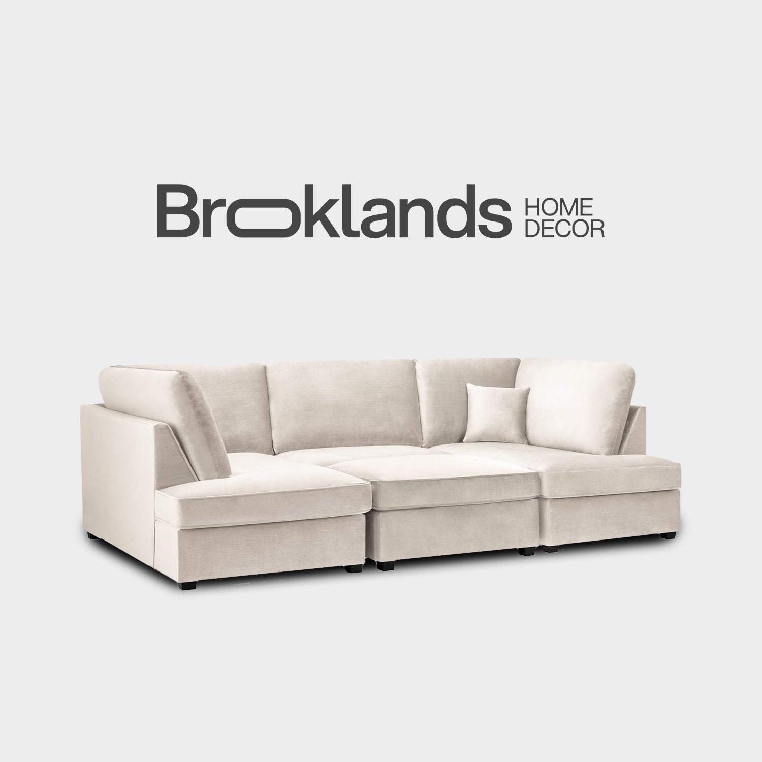 Carnaby Sofa Beige U Shape Corner