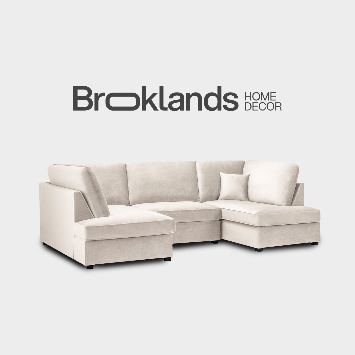 Carnaby Sofa Beige U Shape Corner