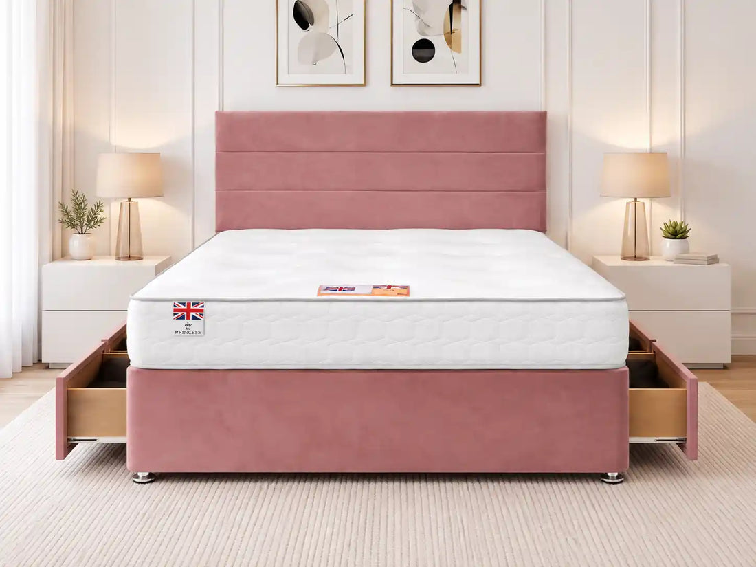 York Divan Bed + Princess Mattress
