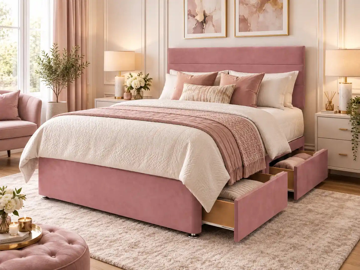 York Divan Bed + Princess Mattress