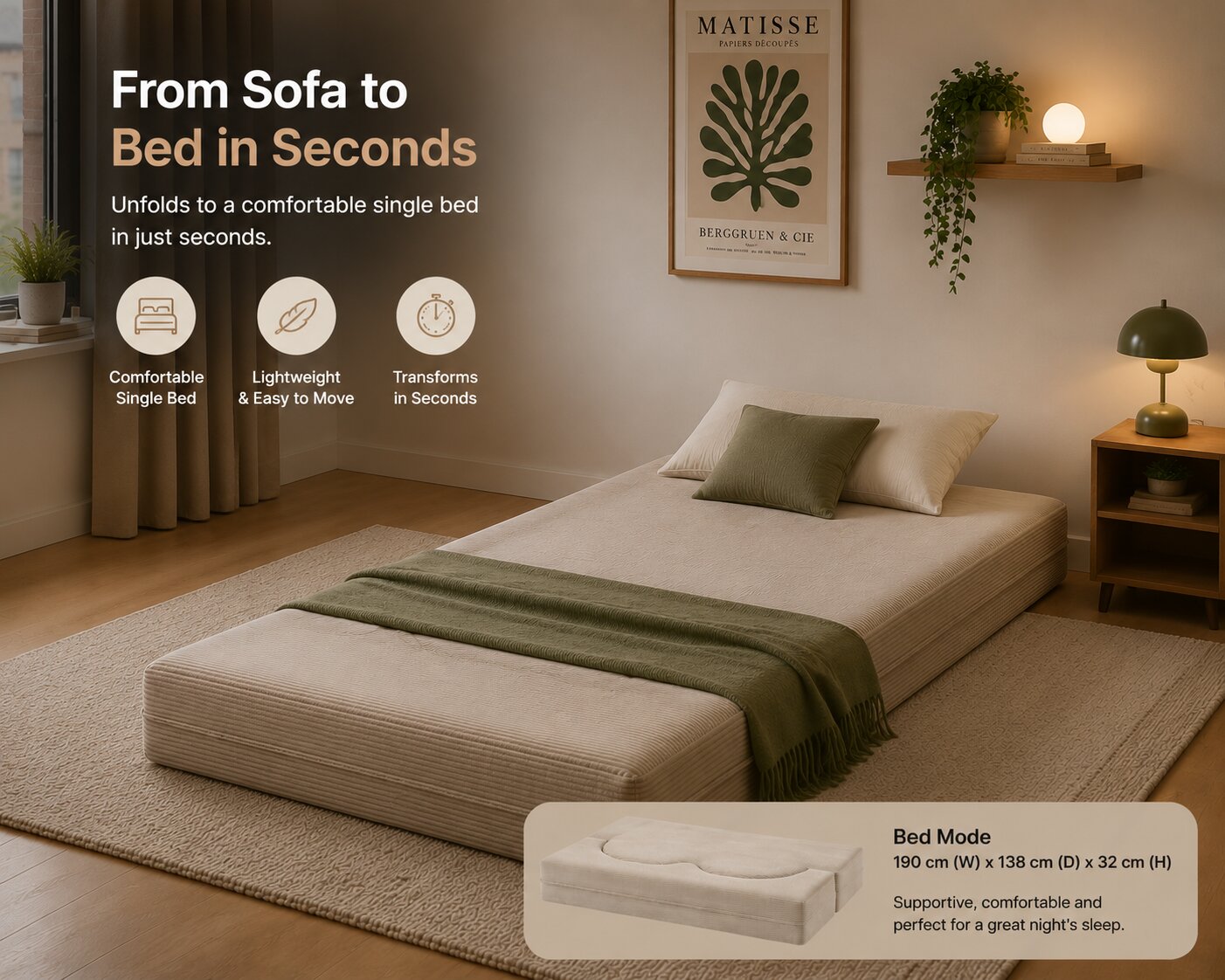 Zzofa Sofa Bed